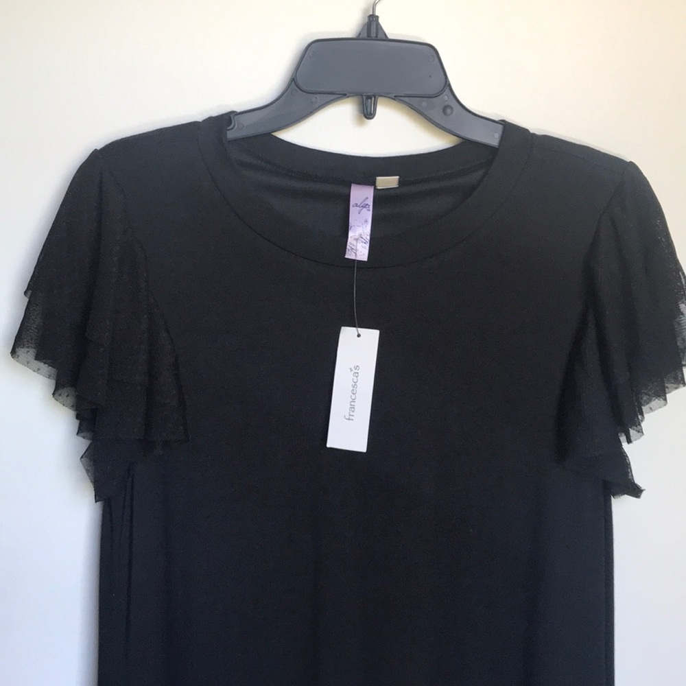 NWT Medium Black Francesca’s Dress